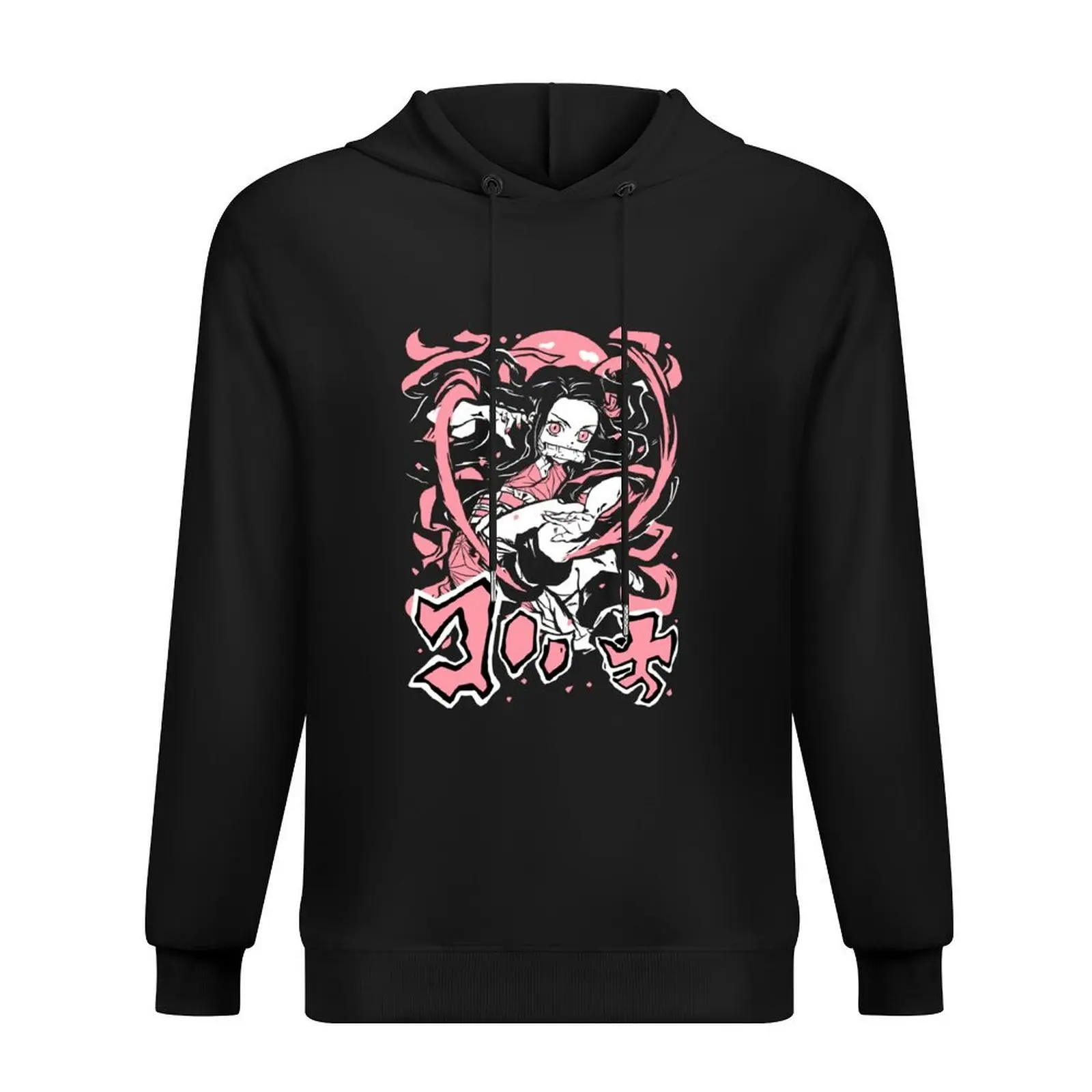 

Nezuko Kamado - demon slayer Hoodie male clothes men's clothes aesthetic clothing japanese hoodie