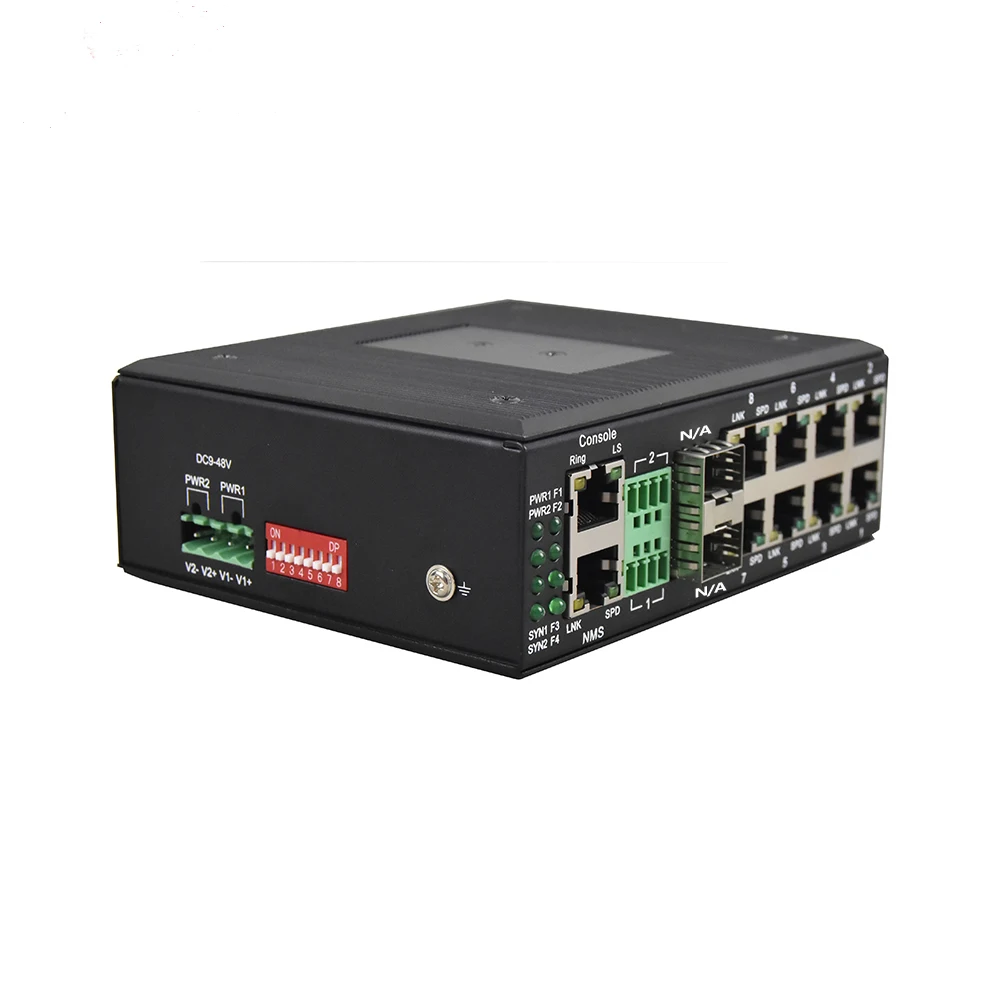 8 Port 10/100M Industrial Switch Unmanaged Din Rail Ethernet Switch