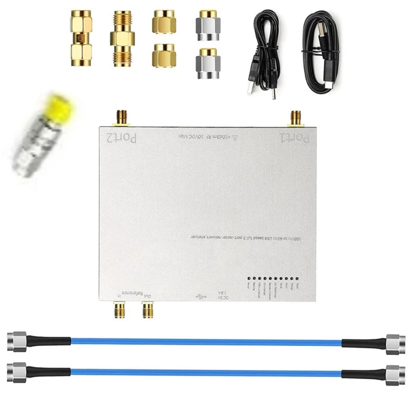 Antennas Analyzers 100 كيلو هرتز إلى 6 جيجا هرتز القائم على USB الكامل 2-port محلل الشبكات المتجهات محلل الشبكات المحمولة