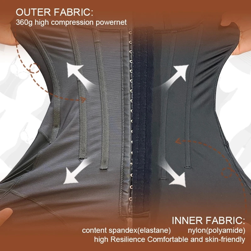 Fajas الكولومبية المشدات داخلية ملابس داخلية المرحلة 2 بعد الجراحة مشد ارتفاع ضغط التخسيس مدرب خصر سليم محدد شكل الجسم