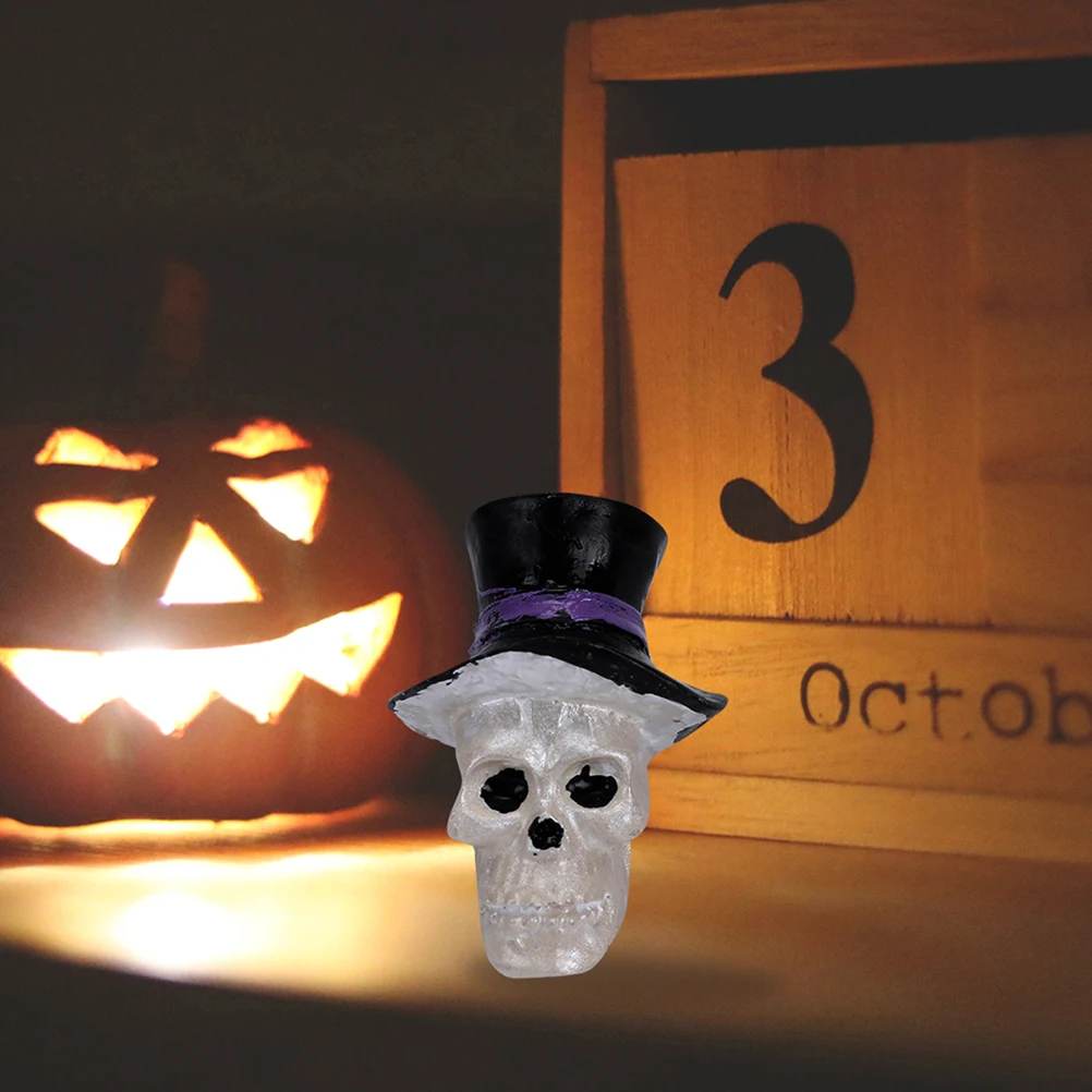 

3 Pcs Aquarium Halloween Decor Mini Pumpkins Fish Tank Landscaping Ornament Resin