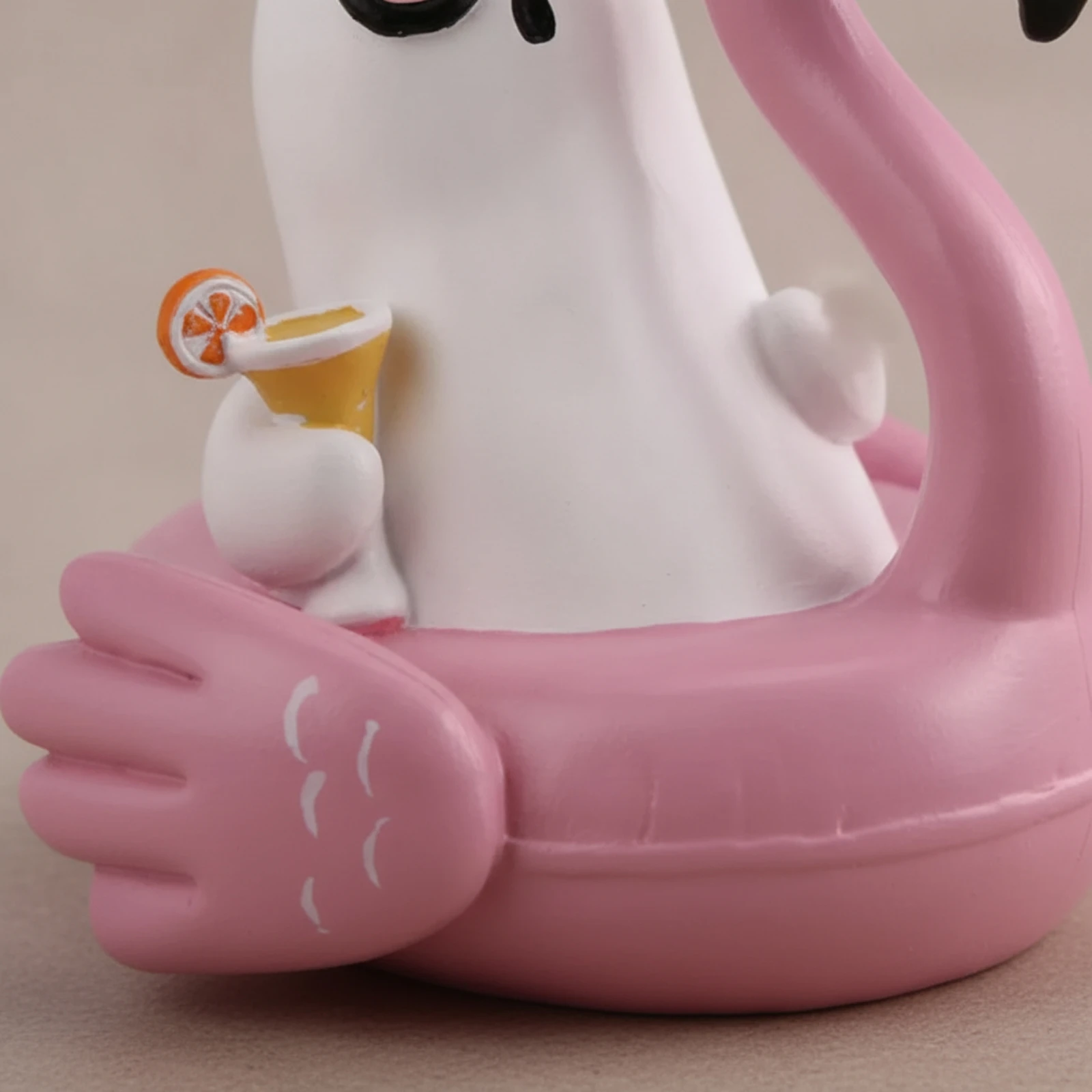 Kids Toys Shop - Flamingo'lu Pembe Hayalet Yüzme Simidi, Flamingo