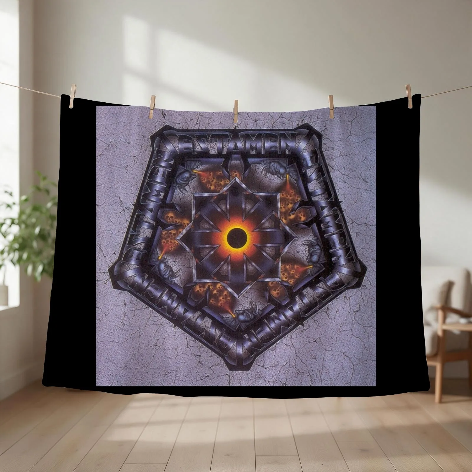 Testament the ritual Throw Blanket couch cozy soft plush fuzzy picnic outdoor blanket