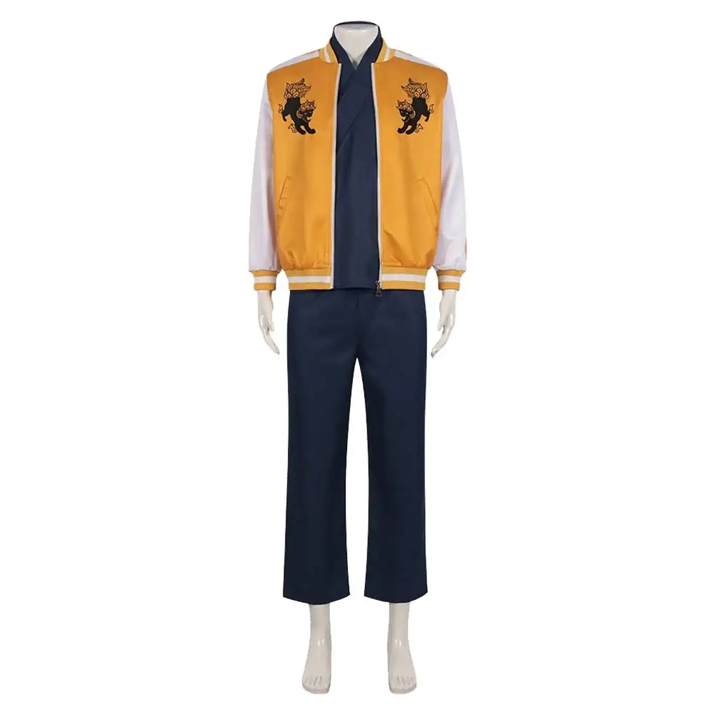 Adult Jou Togame Cosplay Costume Anime Wind Cos Breaker Uniform Shirt Pants Coat Jacket Outfits Halloween Carnival Party Suit