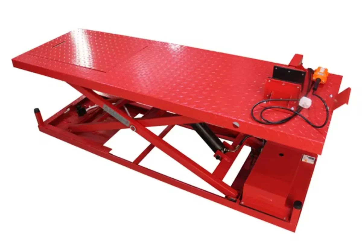 2025 نمط جديد 600 كجم مصعد دراجة نارية هيدروليكي يعمل بالطاقة الكهربائية #5