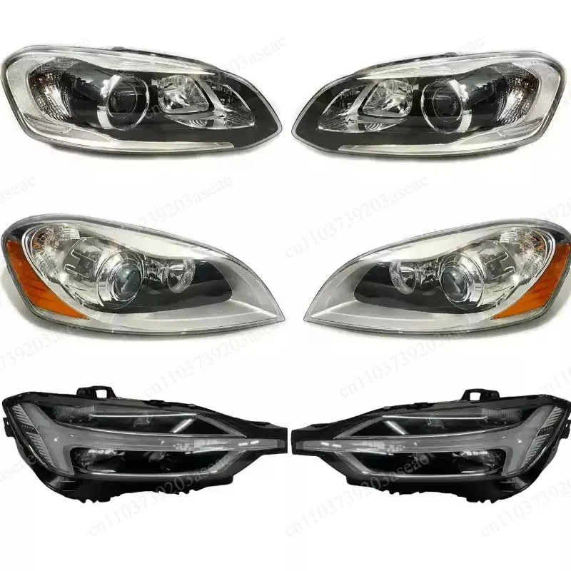 Replacement Headlight Assembly for 2015 Models, Left/Right Side Xenon HID Headlamp Pair