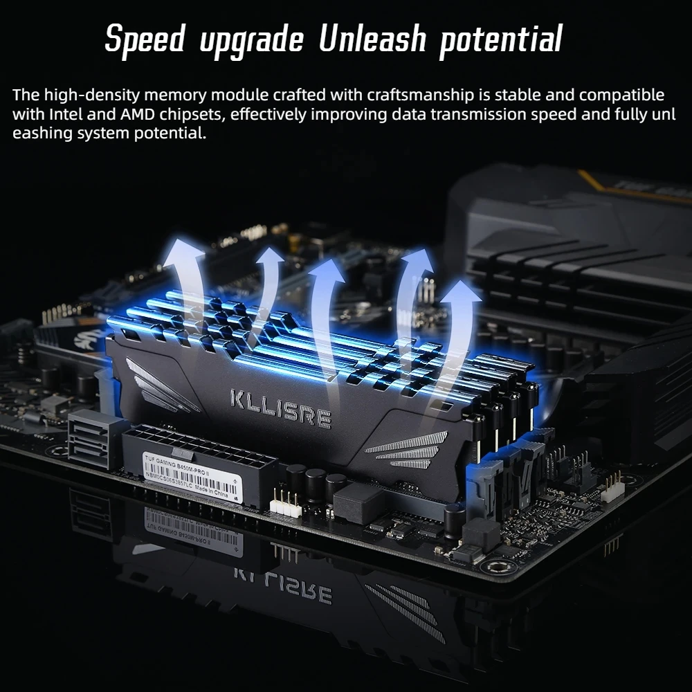 Kllisre DDR4 8GB 2666MHz 8G 3200MHz Memory Desktop RAM Dimm High Compatible Memoria