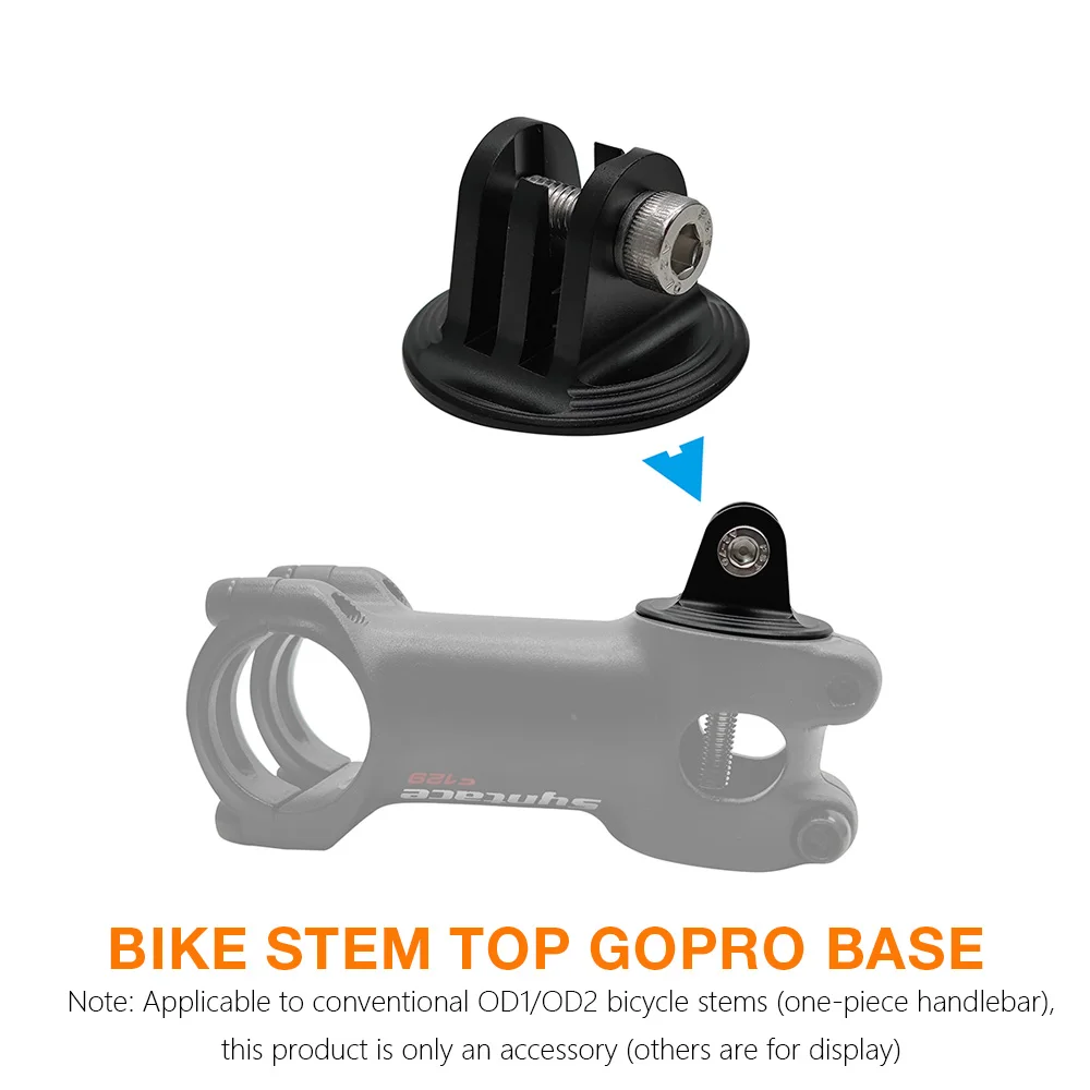 

Mountain bike/road bike GOPRO bicycle handlebar top cover OD1/OD2 sports camera aluminum alloy base bicycle accessories