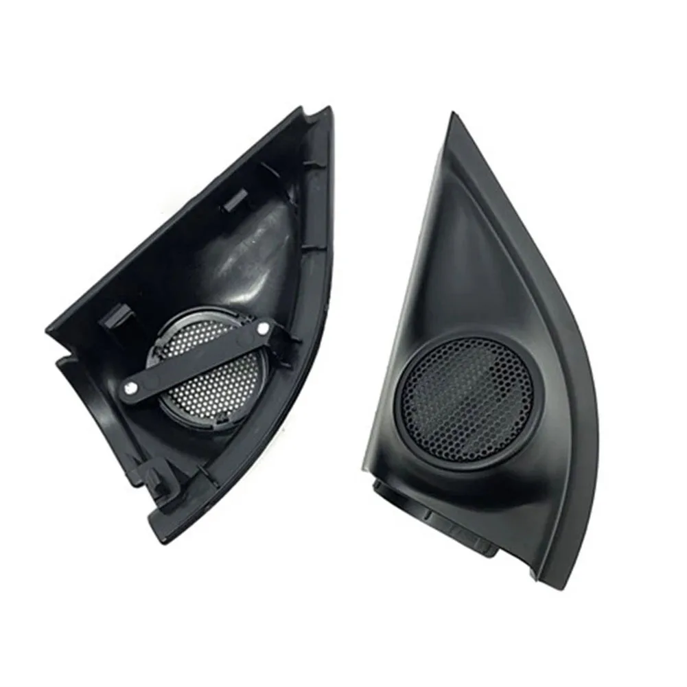 Upgrade Your Car\'s Interior Style with Interior Triangle Plate Bracket Audio Front Tweeter Cover for Honda HRV 13 18