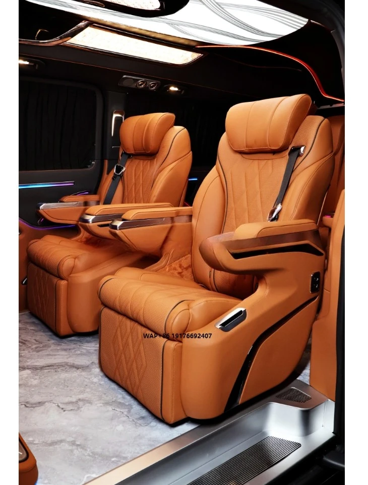 High Quality Luxury Leather Custom Durable Full Car Interior Vito Cabin Refit Accessories Car Seat Kit Upgrade