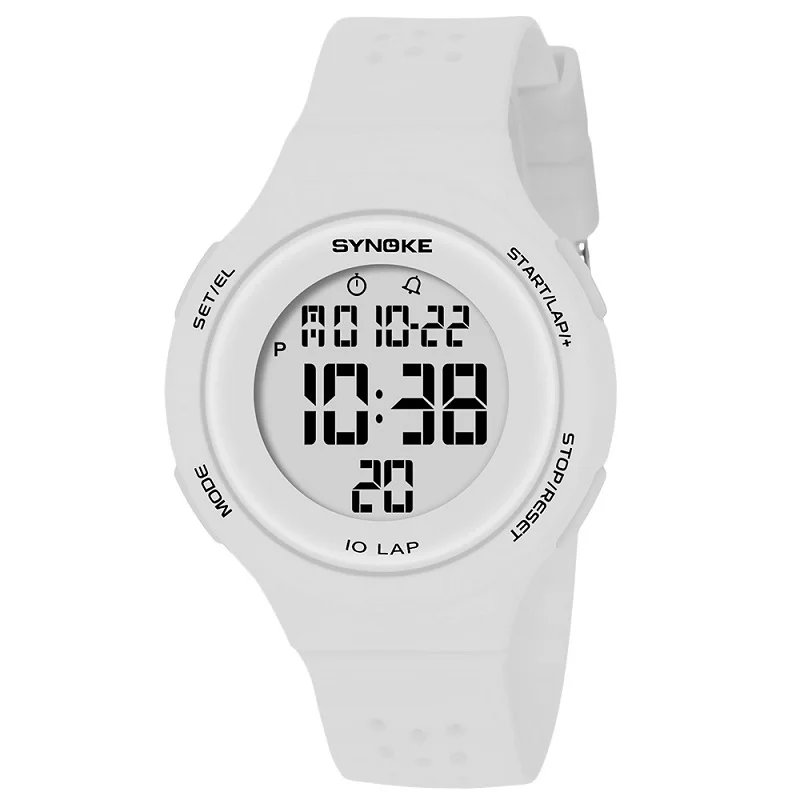 Reloj deportivo Digital Led multifunción para mujer, cronógrafo con alarma, resistente al agua, retroiluminación, cuadrado, Masculino