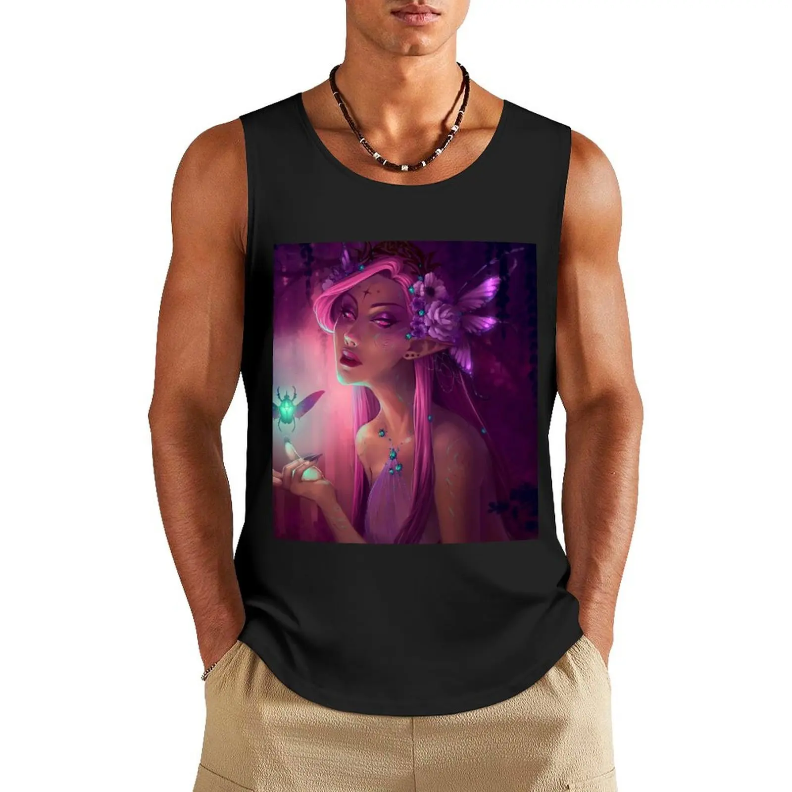 

Dark Summer Fairy Tank Top gym t-shirts man best selling products summer Man sleeveless shirt