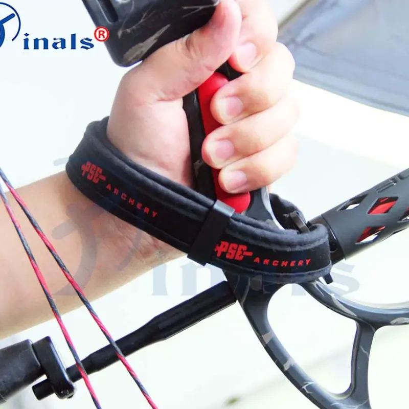 

Archery Compound Bow and Recurve Bow Adjustable Soft Nylon Wrist Sling Strap Hunting Shooting Target Practice Sports Accessories