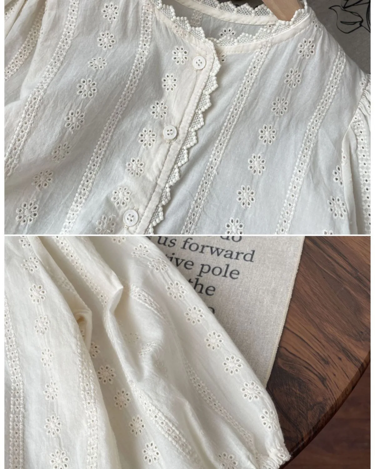 Baby-Cardigan mit Spitzenbesatz, Frühling/Herbst, leichte, atmungsaktive Jacke, bequemes, dehnbares, lässiges Oberteil für Mädchen, niedlich und elegant. – Detail 7
