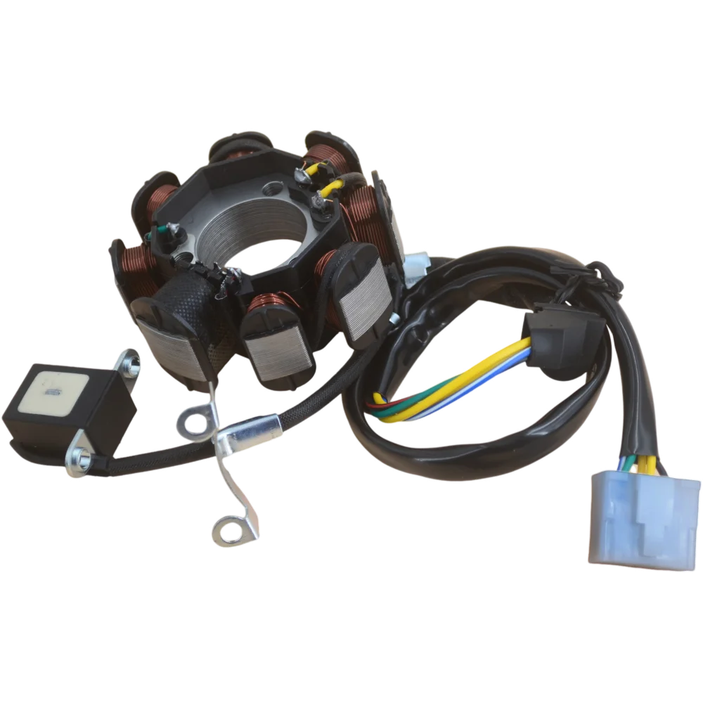 

CB 200 CB200 Engine Spare Parts and Accessories 200cc DC 8 Pole Motorcycle Generator Magneto Stator CB200 CB 200 Stator Coil