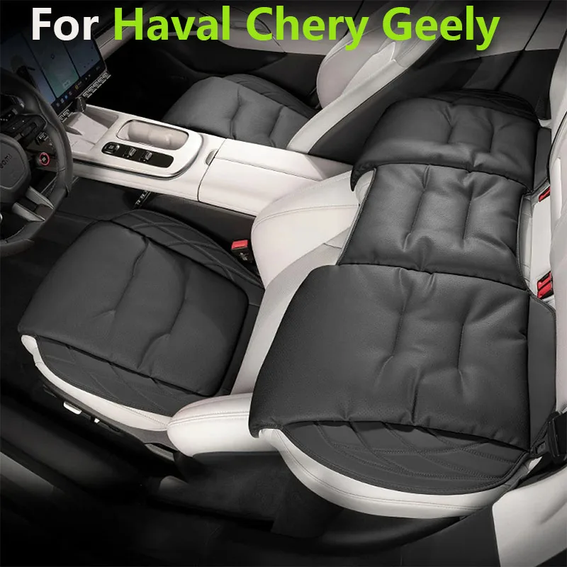 High quality Car Seat Cushion Main Driver Universal Four-season Leather Seat Cushion for Harvard/ Chery/Geely /Lada Seat Covers