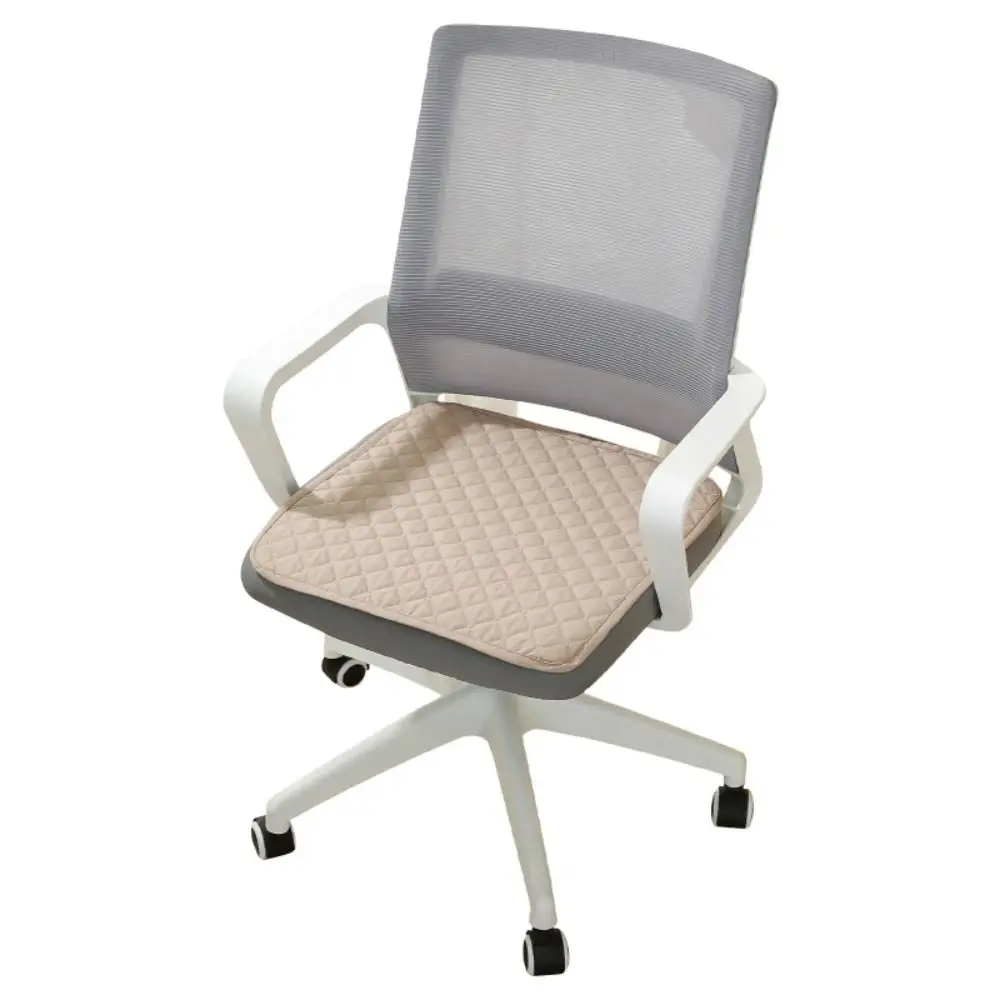 Waterproof Chair Pad Thin Polyester Resistant to Dirt Cushion Non-slip Square Seat Cushion Chair