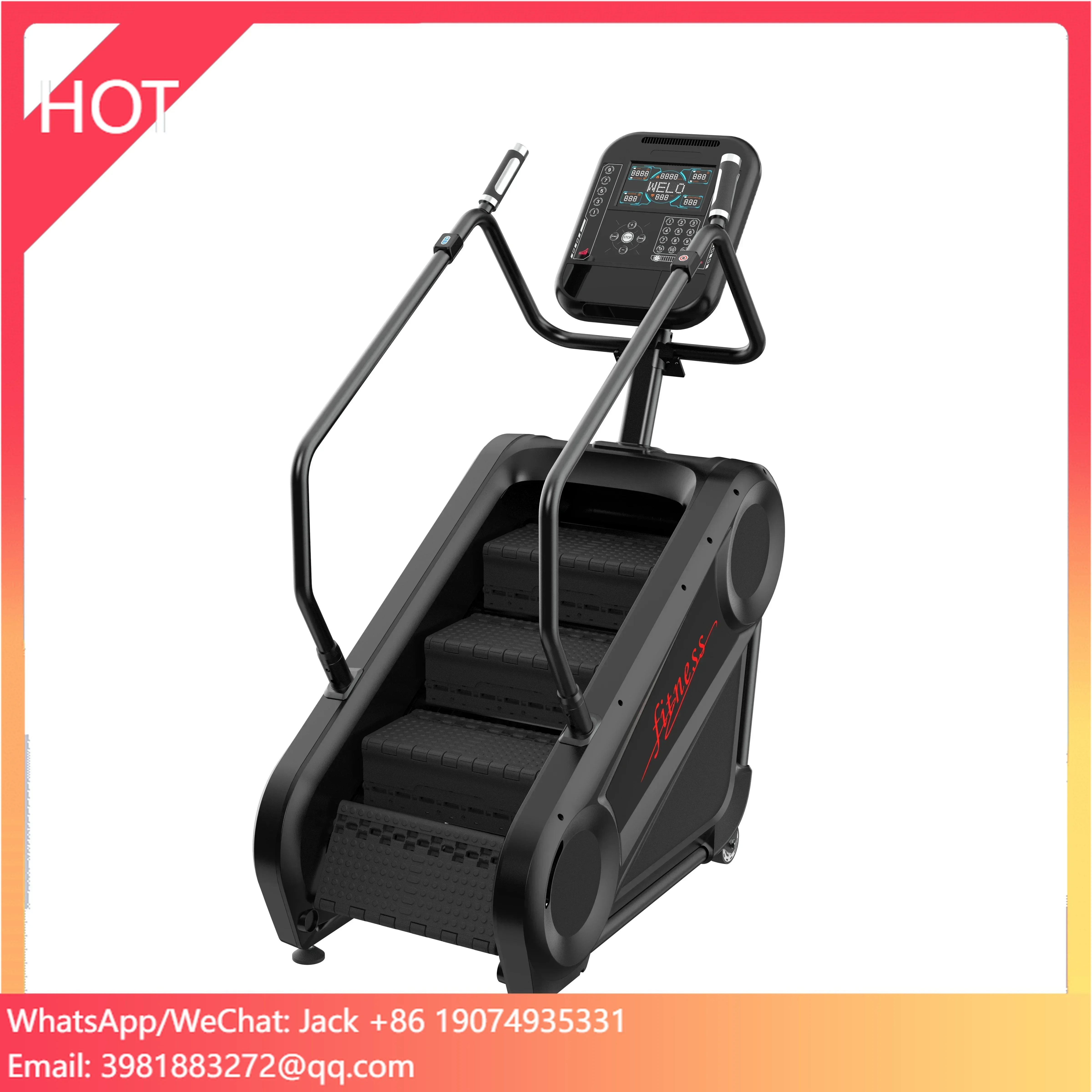 Hot Sale Master Gym Equipment Electric Stair Climber Machine Aerobic Training Cardio Machine Fitness Equipment For Gyms