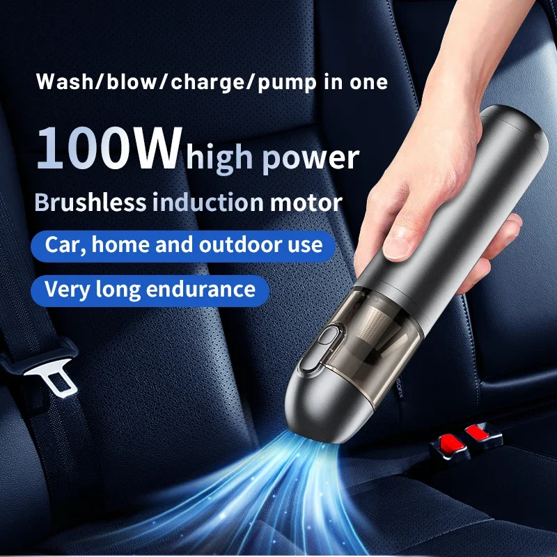 Xiaomi Youpin Car Vacuum Cleaner Wireless Portable Mini Vacuum Cleaner 16000pa High Power Strong Suction Cleaning Machine New