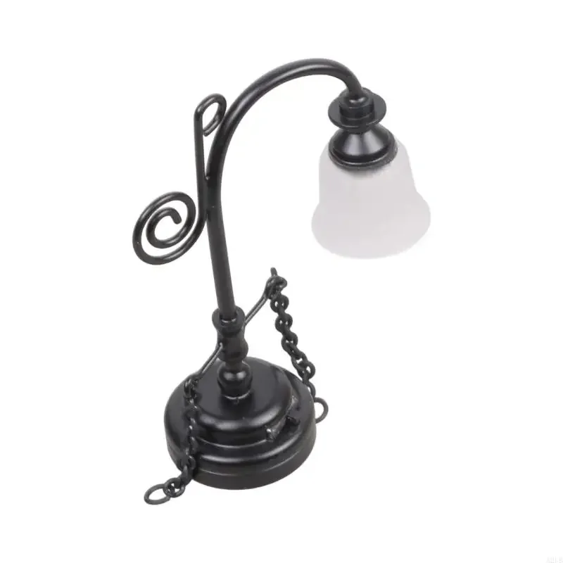 シャンデリア寝室の天井ランプミニチュア家具モデルドールハウスアクセサリー現実的な照明おもちゃプレイセット 1:12 15UB