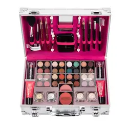 All In One Makeup Bundle Full Make Up Gift Set For Women GirlsTeens Including Eyeshadow Brushes Lipsticks Blushers Portable