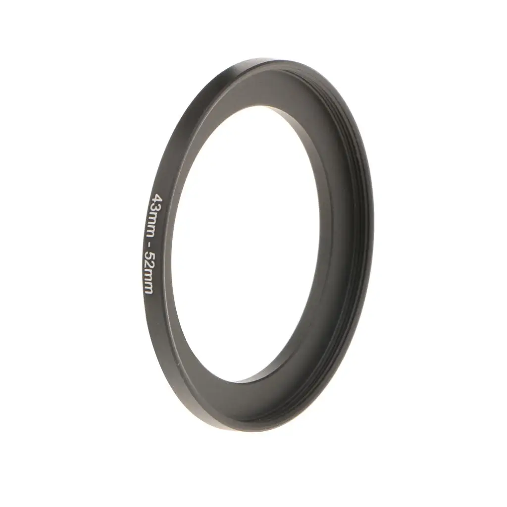 Accessories 43mm-52mm Filter Lens Adapter Converter for DSLR SLR Camera
