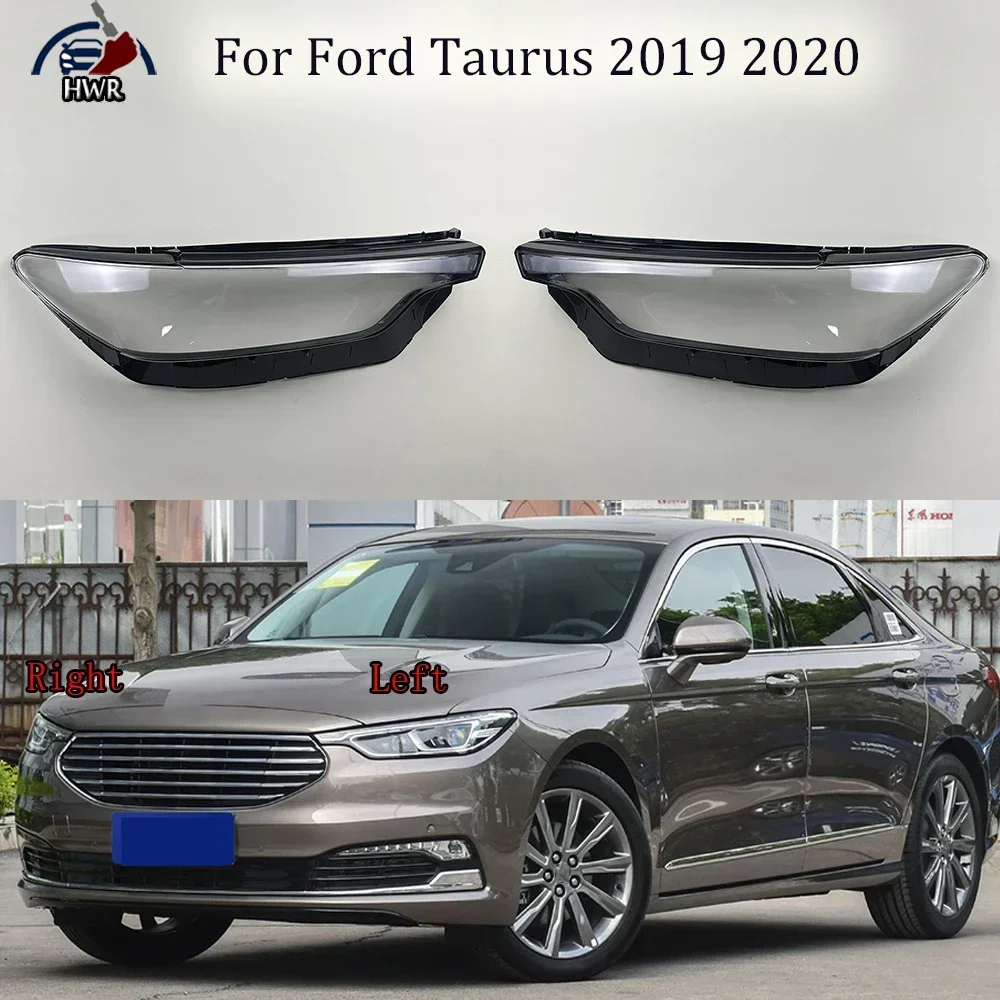 

For Ford Taurus 2019 2020 Headlamp Lamp Cover Headlight Shell Transparent Mask Lens Plexiglass Replace Original Lampshade