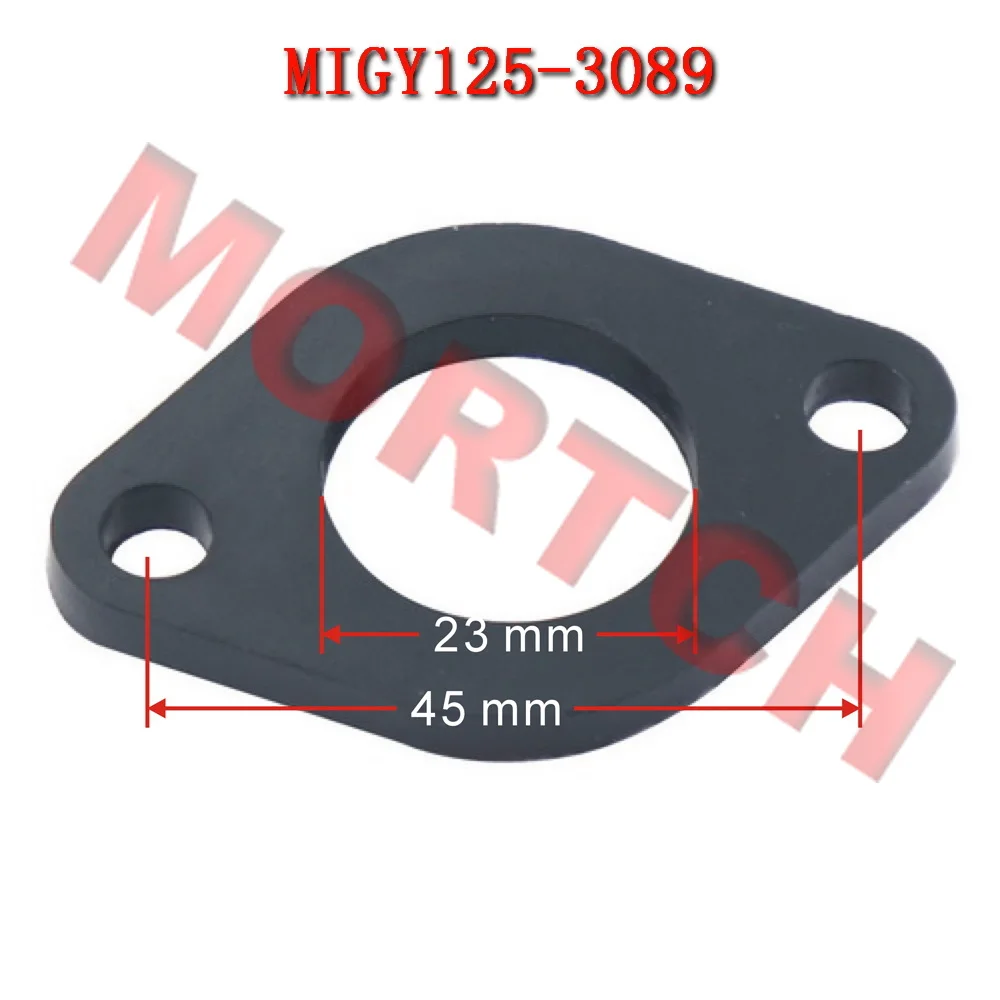 Intake Manifold Gasket Spacer Insulator for 150cc 125cc GY6 4-Stroke 1P52QMI 1P57QMJ 150cc GY6B 4-Stroke ZNEN Engines Taotao