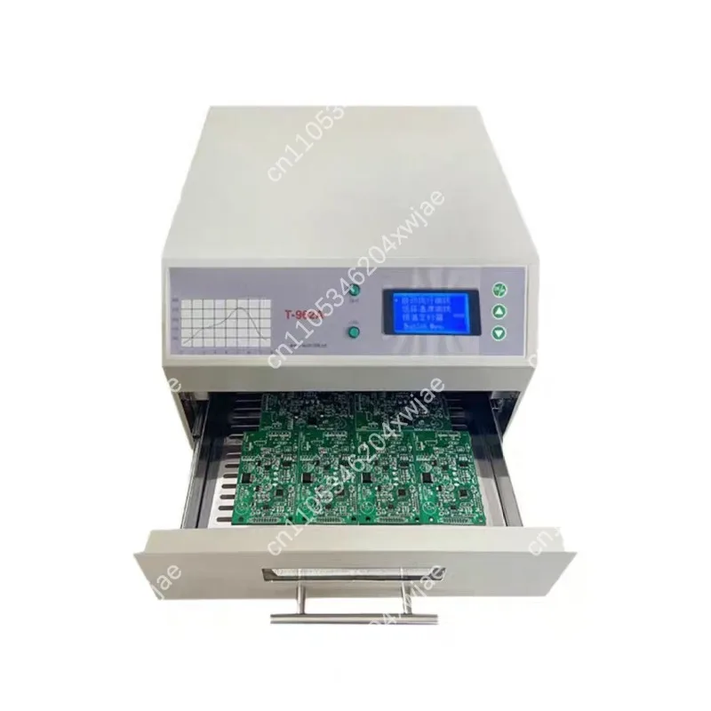 Desktop Infrared Reflow Oven T-962A Smart Mini Drawer Soldering Machine For PCB SMD LED Chip Welding Station