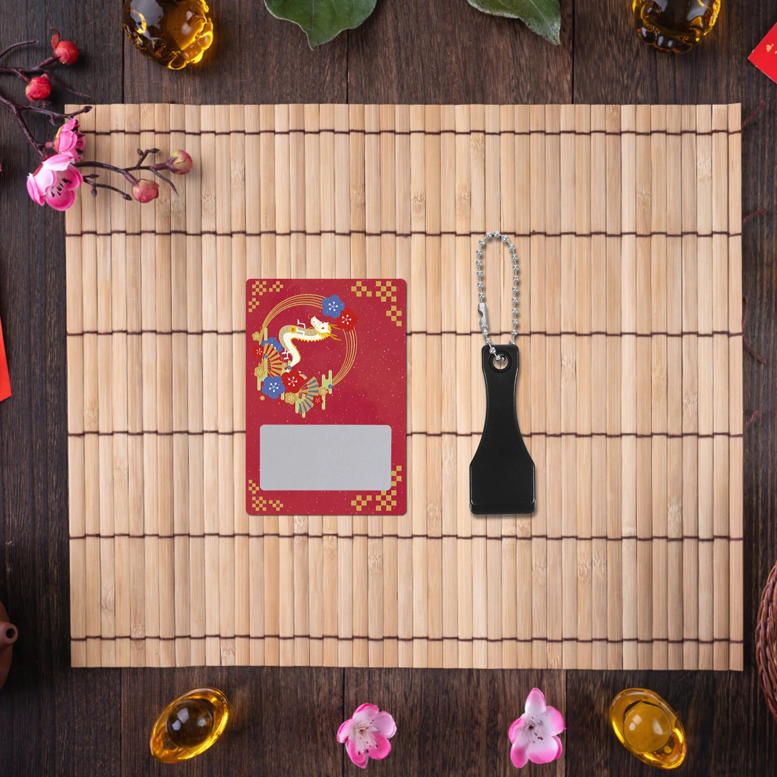 

20Pcs Scratch Off Scratcher Tool Plastic Keychain Design for Fast Ticket Processing Scoop Shape Lotto Scraper Portable Use