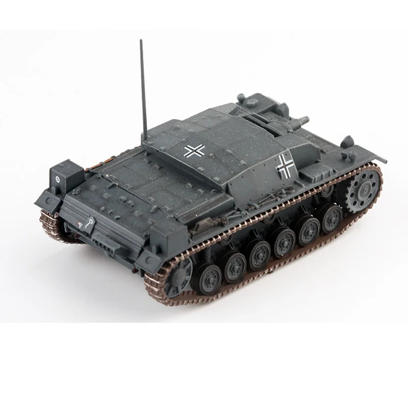 Schaal 1/72 Duitse III Assault Gun Type A Armored Division 1941 Klassieke rupstank Simulatie Plastic Model Collectible Gift