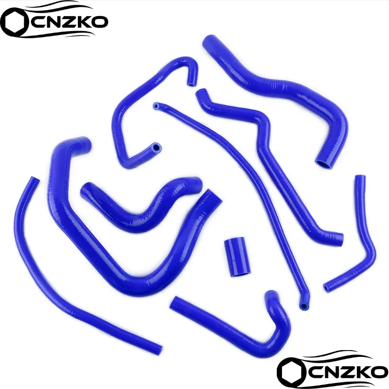 

CNZKO For 2005-2008 Kawasaki ZZR600 ZZR 600 Motorcycle Silicone Radiator Coolant Tube Pipe Hose Kit