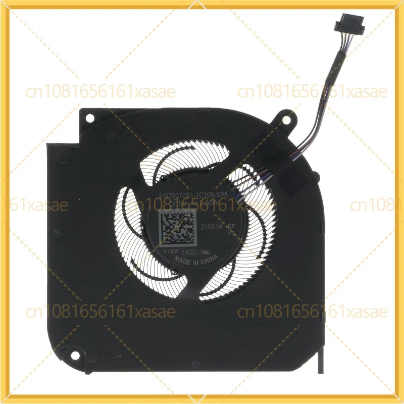 Replacement CPU Cooling Fan for TongFang THER7GK5M6-1411 GK5MP6O Maingear Vector Pro MG-VCP17 EG75070S1-1C100-S9A