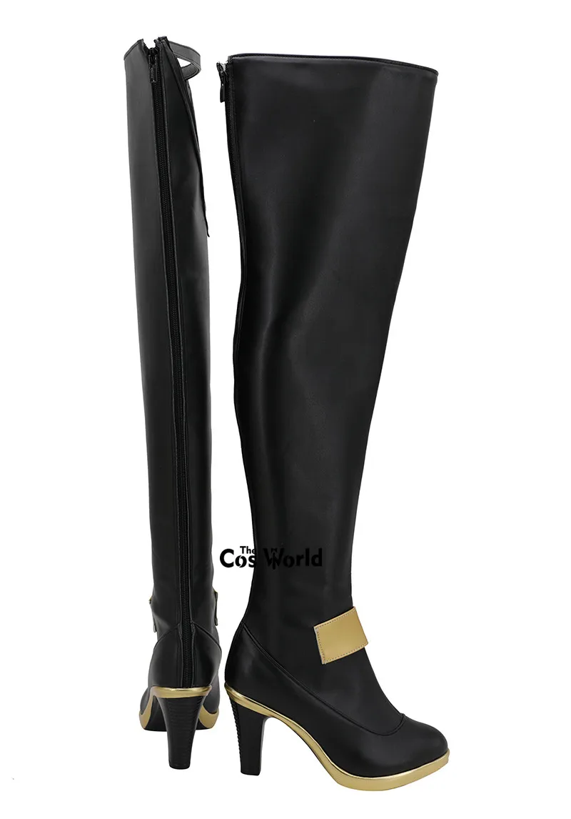 LOL KDA Girl Group The Nine-Tailed Fox Ahri Games Customize High Heels Cosplay Shoes Boots