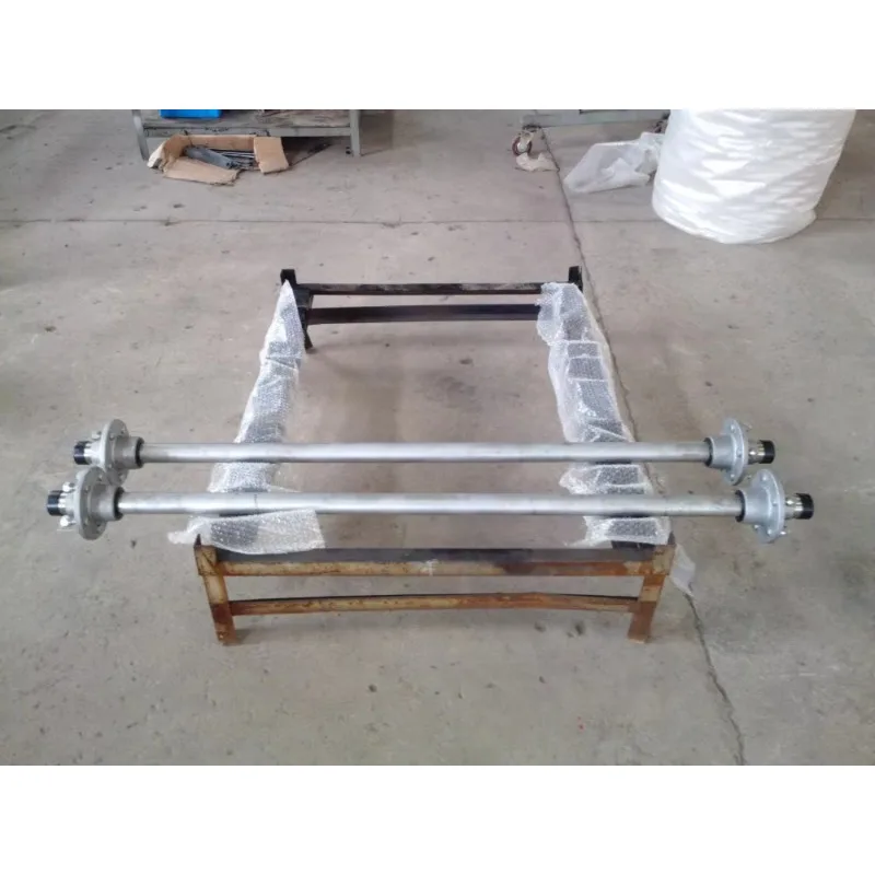 40mm Round Solid Steel-marine Use Trailer Axle Complete With Lazy Hub, Nut, Split Pin,and Washer For Boat Trailer