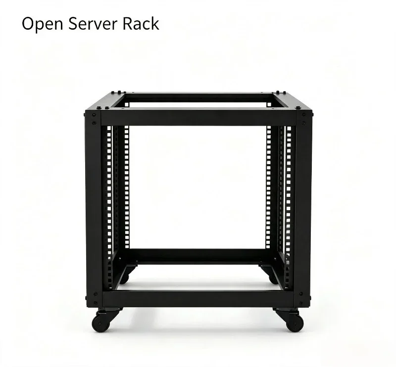Cabinet, Server Cabinet 5-32U Frame Network Cabinet, Cold Rolled Steel 19 Inch Open Cabinet