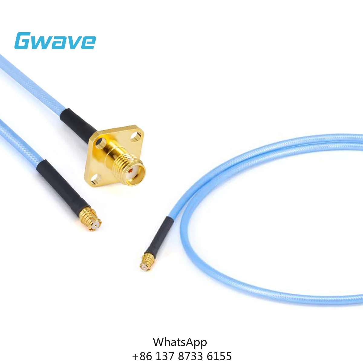 SMA Female To GPO (SMP) Female Cable 50 Ohm .086