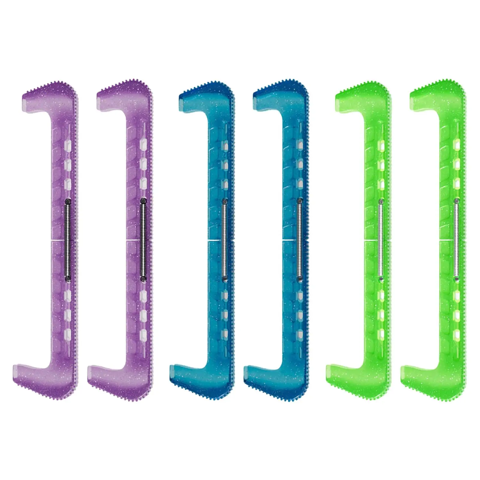 2Pcs Ice Skate Blade Cover Training Adjustable Equipment Accessory Protector Ice Skate Guard for Figure Skating Teens Adults