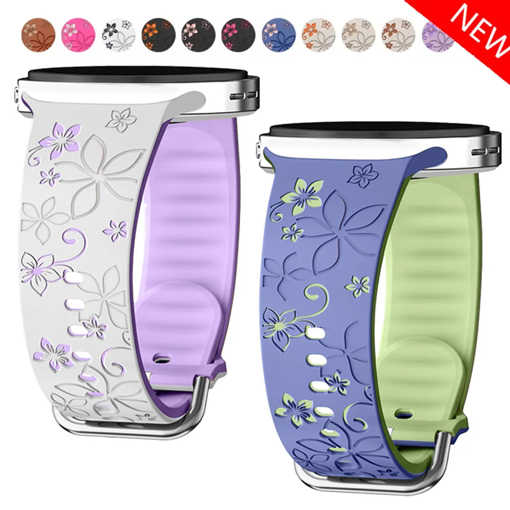 Two-Tone Flower Eng… - image