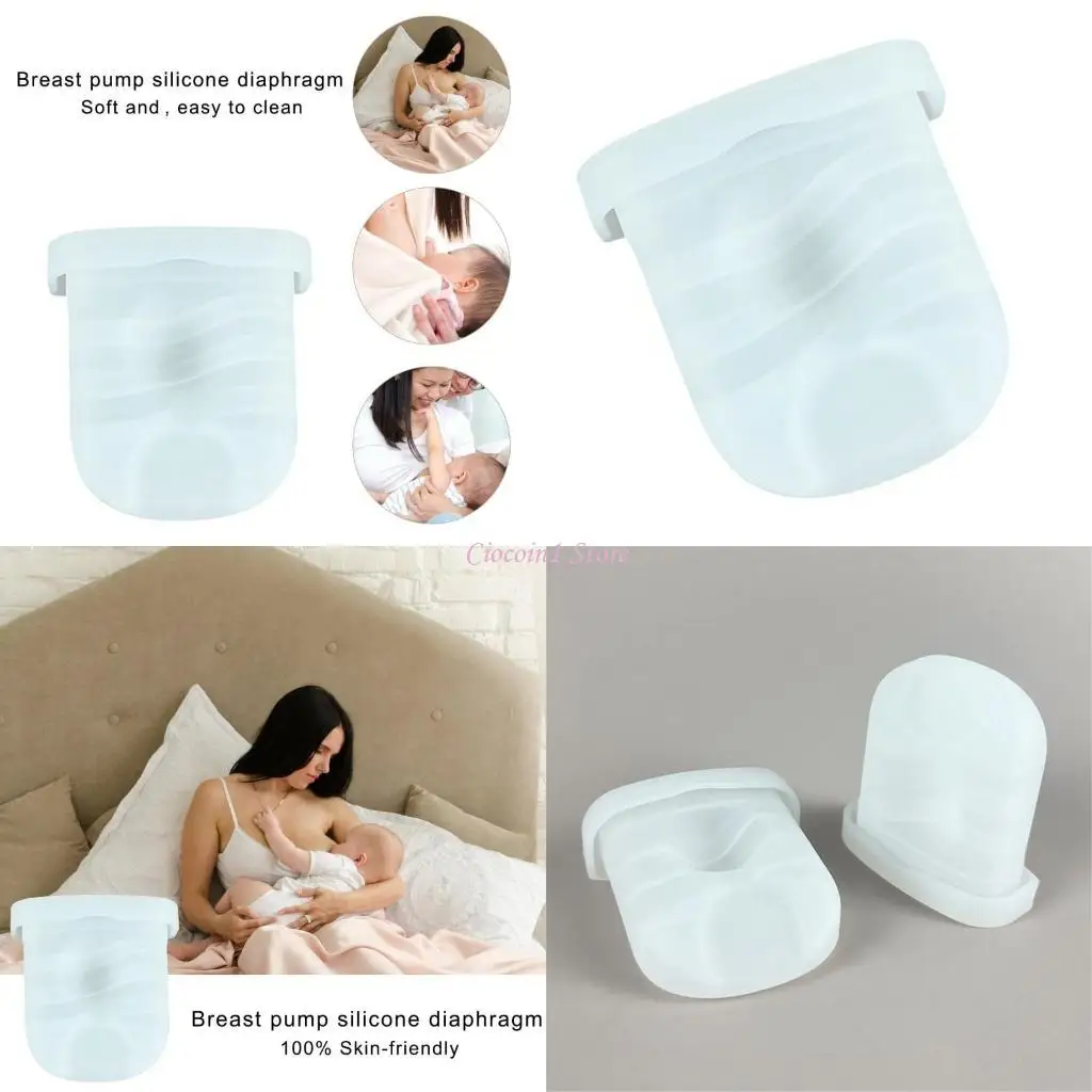 

Y1UB Мать грудное вскармливание Матери Выбор Безопасной силиконовой диафрагма для молочных насосов Легко поддерживающее для