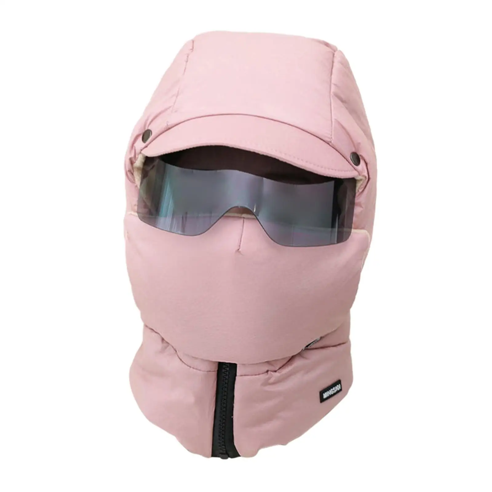 Winter Trapper Hat Lightweight Comfortable Neck Protection Warm Winter Hat Mask for Running Skateboard Camping Motorcycle Skiing