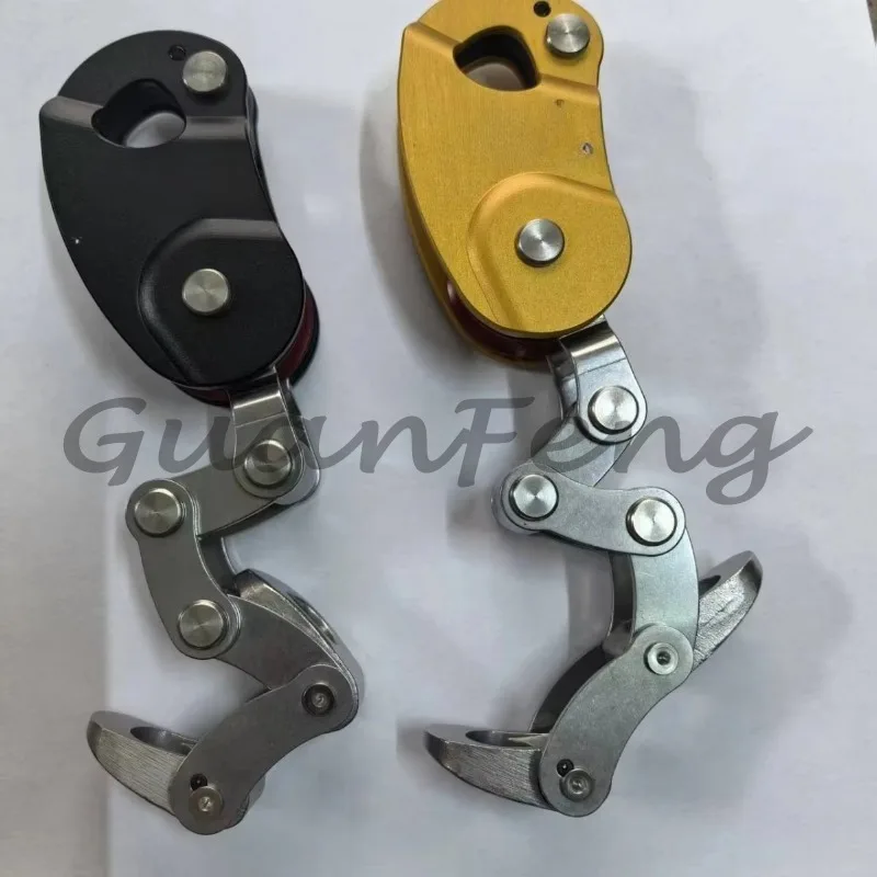 Mechanical Grab Knot Pulley for Tree Climbing, Labor-Saving Safety Lifting Device for Arborist Tree Work