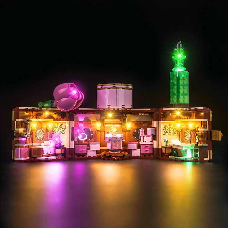 Lazishi LED lighting 75683 set suitable for Glinda&Elphaba's Dormitory building block gift (excluding building blocks)