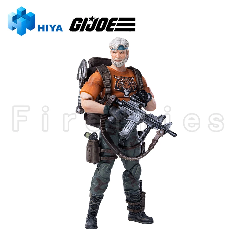 1/18 HIYA 4inch Action Figure Exquisite Mini Series G.I.Joe Outback Tiger Force Version Anime Model Toy
