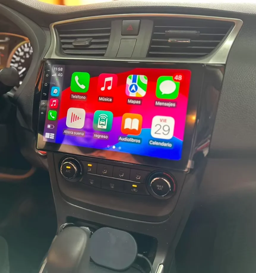 Carplay For Nissan Sylphy B17 Sentra 12 2013 2014 2015 2016 2017 2018 Car Radio Android Auto Stereo Player Multimedia GPS Screen