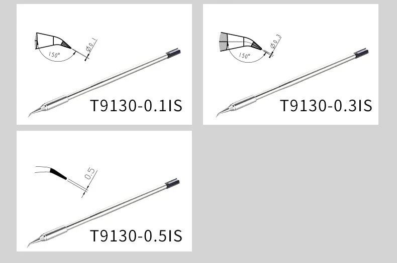 Imagem -06 - Atten-ponta de Solda para o Ferro do Soldador Ferramenta da Peça da Substituição T9130-k sk 0.3is 1.2c 0.5si Série 4.6d St1509 130 w Y9130