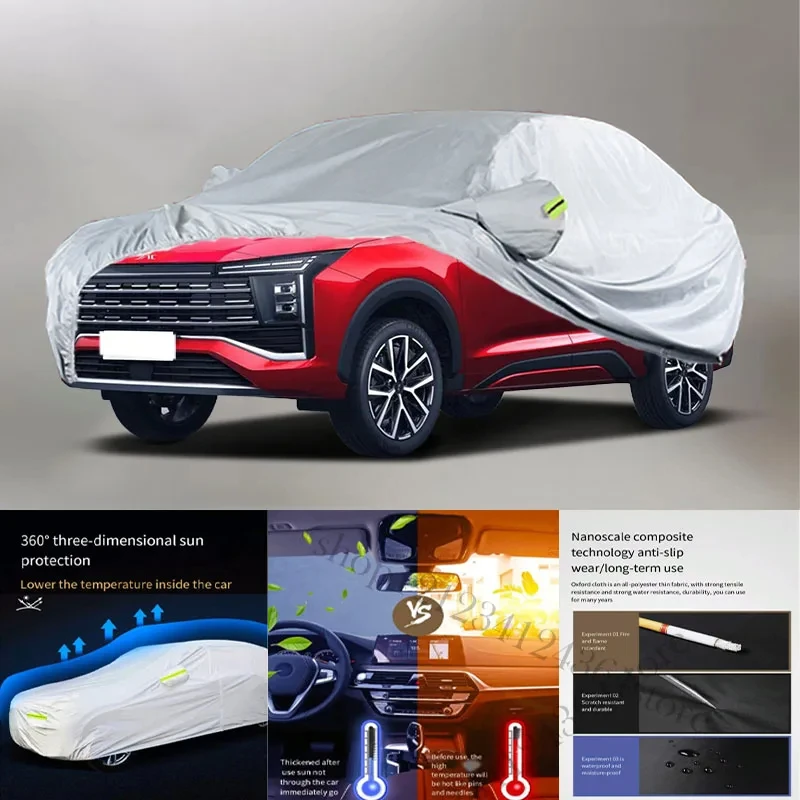 

For JAC-X8-Plus Auto Anti snow Anti dust Anti-uv Anti peeling paint And Anti Rainwater 210t car cover Car cover protection