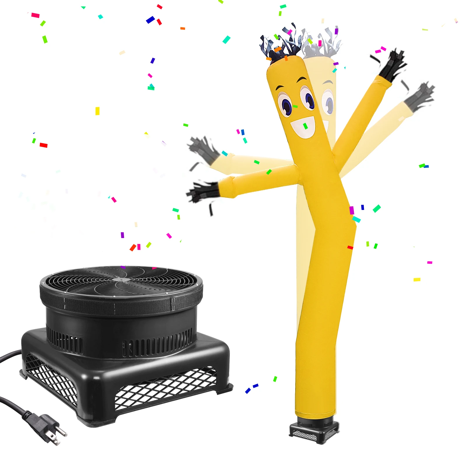 

Inflatable Tube Man with Blower, 20ft Cute Dancing Blow up Tube Guy, Inflatable Tube Man with Blower