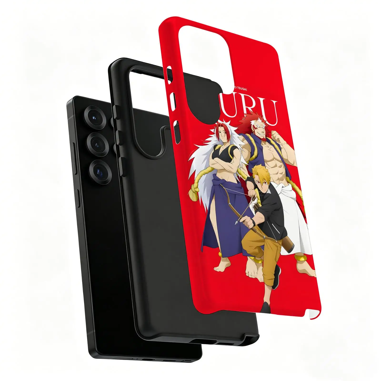 Phone Case For Samsung Galaxy S26 25 S24 S23 S22 S21 Ultra Glossy Film Phone Case DAEMONS OF THESHADOW REALM view 5