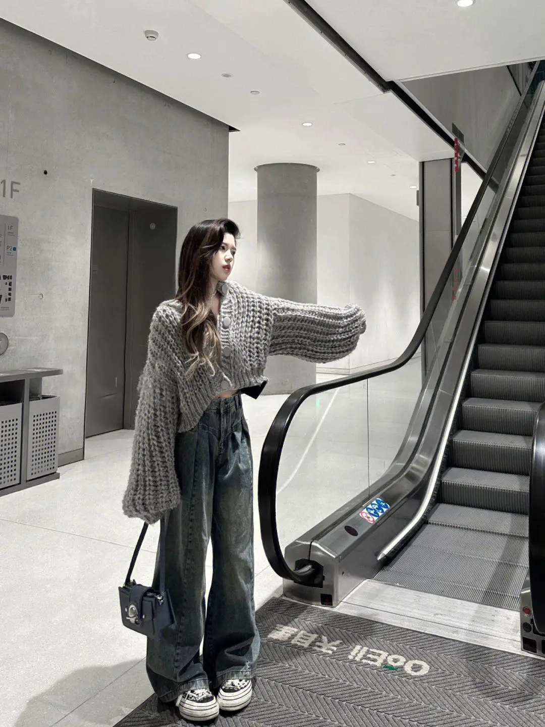 

Sweaters Jumpers Cardigans Womens Cardigan Woman Long Korean Style Ruffle Edge Heart Detail Coffee Date Sweet Lovely Ulzzang Ins